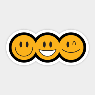 Happy Smiley Sticker